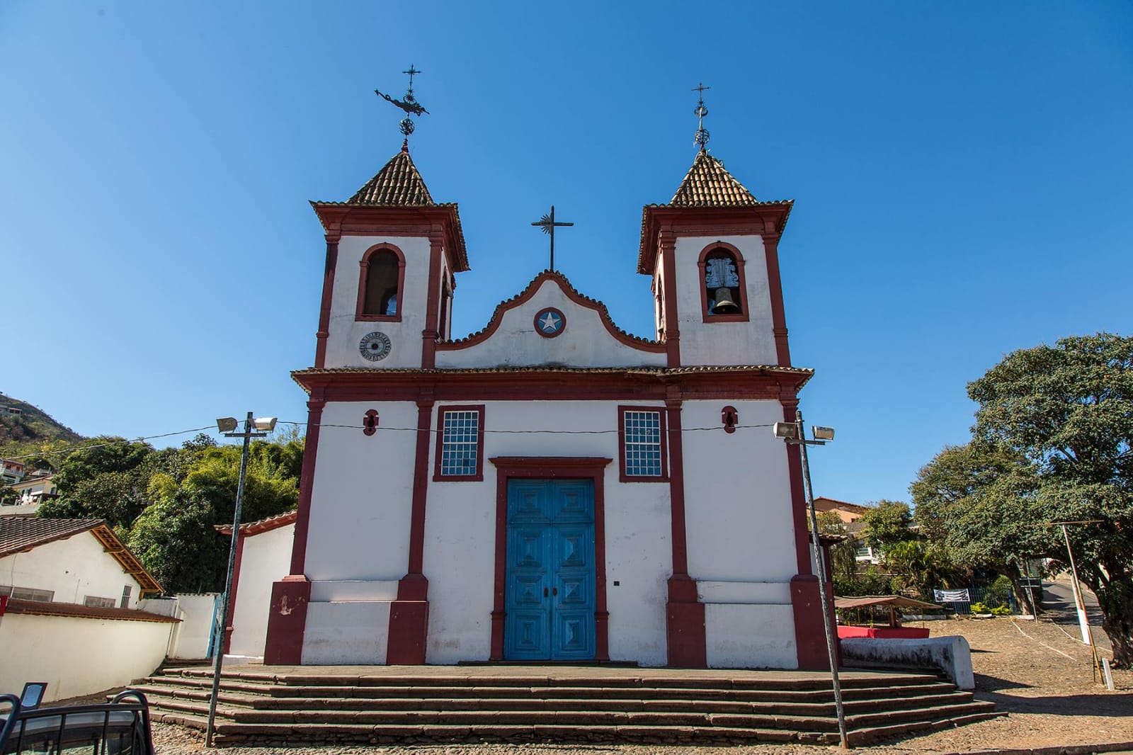 Fachada da Igreja Matriz de Nossa Senhora da Conceição, em Sabará