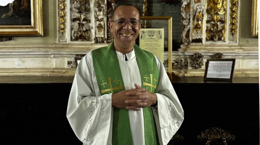 Padre Hélio, vigário da Igreja Matriz